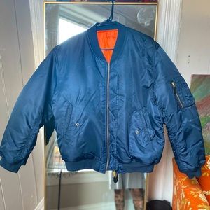 Vintage Reversible Bomber